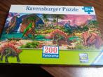 Dino puzzel - 200 st., Ophalen of Verzenden, Meer dan 50 stukjes, Zo goed als nieuw, 6 jaar of ouder