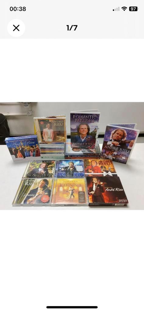 Verzameling x André Rieu 24/5 CD/DVD, Cd's en Dvd's, Cd's | Klassiek, Ophalen of Verzenden