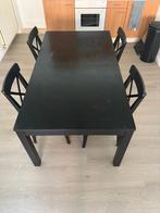 Table Ikea avec 4 chaises assorties, Maison & Meubles, Tables | Tables à manger, Enlèvement, Comme neuf
