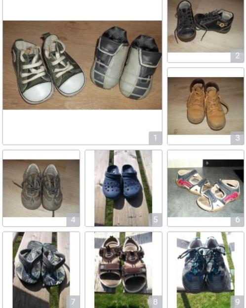Chaussures diverses pointures Garçon, Kinderen en Baby's, Kinderkleding | Schoenen en Sokken, Gebruikt, Schoenen, Jongen, Ophalen