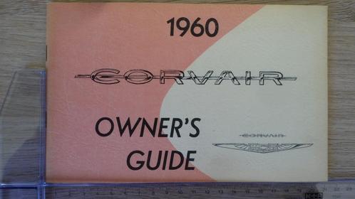 1960 Chevrolet Corvair. First print original Owner's Guide., Auto diversen, Handleidingen en Instructieboekjes, Ophalen of Verzenden