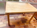 Houten tafel te koop!, Ophalen, Gebruikt, 100 tot 150 cm, Overige vormen