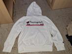 witte hoodie Champion, Kinderen en Baby's, Kinderkleding | Maat 134, Jongen of Meisje, Trui of Vest, Ophalen of Verzenden, Zo goed als nieuw