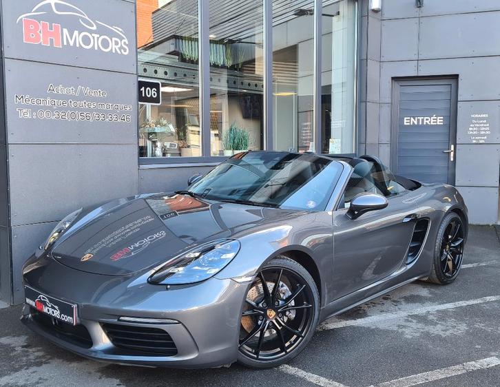 Porsche 718 Boxster, Auto's, Porsche, Bedrijf, Boxster, Bluetooth, Benzine, Automaat, Leder, Ophalen