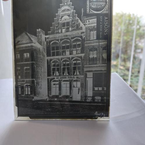 3 oude glasplatenfotos, Antiek en Kunst, Curiosa en Brocante, Ophalen