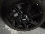 Citroen c1 Peugeot of aygo sportvelgen Zwart maat 155.65.14., Ophalen, 14 inch, Gebruikt, 155 mm