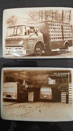 De Koninck 2 metalen platen 10,2 x14,5 cm, Verzamelen, Biermerken, Ophalen, De Koninck