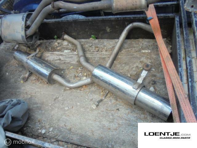 set einddempers voor e30 project of ander race project, Auto-onderdelen, Uitlaatsystemen, BMW, Gebruikt, Ophalen of Verzenden