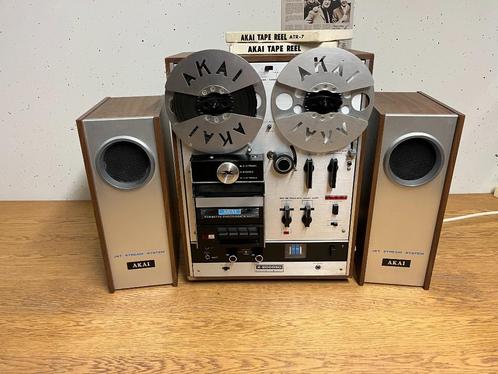 Akai X2000SD Bandopnemer Bandrecorder Zeldzaam, Audio, Tv en Foto, Bandrecorder, Bandrecorder, Met stofkap, Ophalen of Verzenden