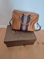 Gucci Boston vintage web abricot, Handtassen en Accessoires, Tassen | Damestassen, Ophalen of Verzenden, Gebruikt