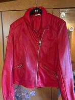 Jas nep leder, Kleding | Dames, Jassen | Zomer, Ophalen, Zo goed als nieuw, Maat 38/40 (M)