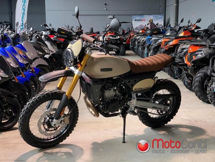 Fantic Motor - Caballero Scrambler Rally 500 euro 5+, Motoren, Motoren Inkoop, Ophalen of Verzenden