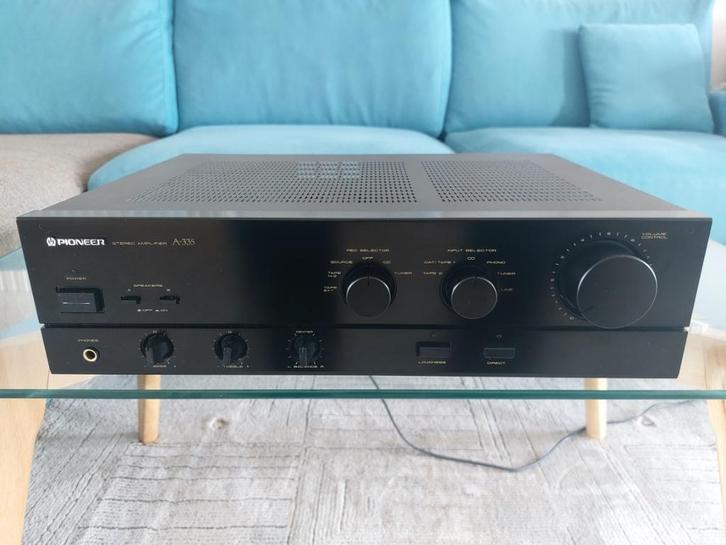 Pioneer A-335 Stereo versterker, Audio, Tv en Foto, Versterkers en Ontvangers, Zo goed als nieuw, Stereo, Minder dan 60 watt, Pioneer