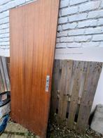 Portes uintérieures, Doe-het-zelf en Bouw, Raamkozijnen en Schuifdeuren, Gebruikt, 75 tot 150 cm, Hout, Ophalen