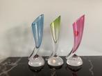 3 vaasjes Val Saint Lambert Cornucopia. VSL010/AAa., Antiek en Kunst, Ophalen of Verzenden