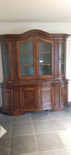 Prachtige Italiaanse vitrinekast, Ophalen, Overige materialen, Gebruikt, 200 cm of meer