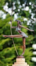 bronzen beeld - paaldanser, Ophalen of Verzenden