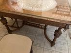 Oude Mechelse tafel en stoelen, Ophalen