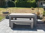Tuinset in vol Douglas hout, Ophalen, Zo goed als nieuw, Hout
