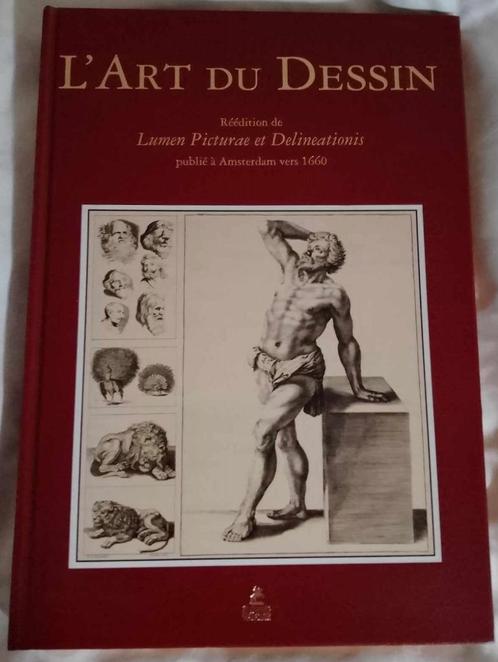 L'ART DU DESSIN - LUMEN PICTURAE ET DELINEATIONIS (REEDITION, Antiquités & Art, Art | Dessins & Photographie, Enlèvement ou Envoi