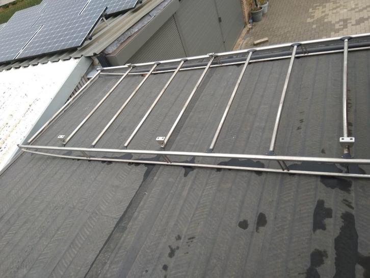 dakdrager ford transit custom tot 2023 L2  in inox !!!!, Auto diversen, Dakdragers, Zo goed als nieuw, Ophalen