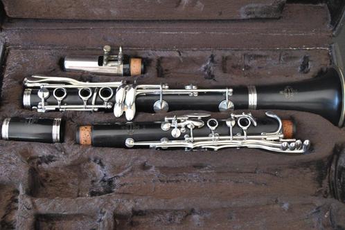 Klarinet Buffet in A (La) met dubbelkoffer, Muziek en Instrumenten, Blaasinstrumenten | Klarinetten, Gebruikt, A-klarinet, Hout