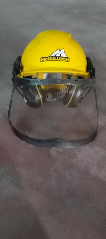 CASQUE FORESTIER MCCULLOCH, Enlèvement ou Envoi, Neuf, Autres types, MCCULLOCH