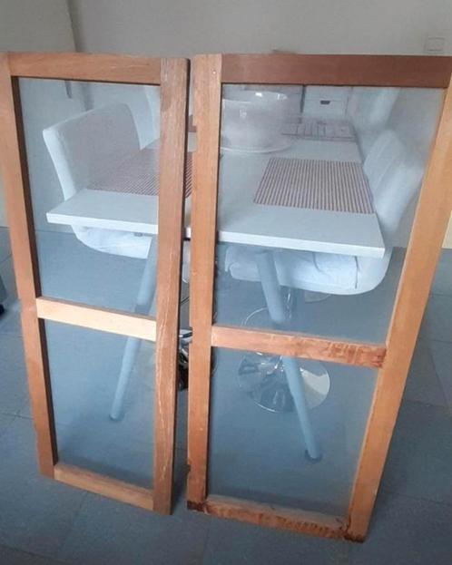 2 Heel stevige Vliegenramen, Doe-het-zelf en Bouw, Deuren en Vliegenramen, Zo goed als nieuw, Hout, Ophalen