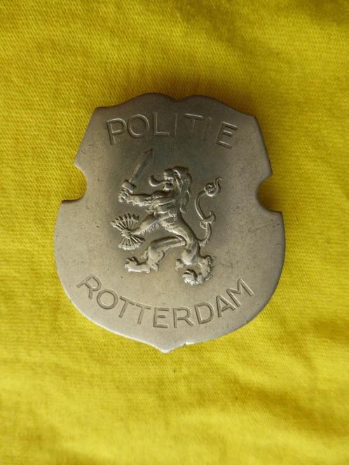 Penning Politie Rotterdam, Verzamelen, Militaria | Algemeen, Rijkswacht, Embleem of Badge, Ophalen of Verzenden