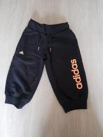 Zwarte driekwart broek Adidas 128, Broek, Adidas, Meisje, Ophalen of Verzenden
