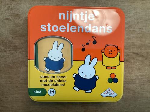 Spel - Nijntje stoelendans - 1-4 jaar, Enfants & Bébés, Jouets | Autre, Comme neuf, Enlèvement ou Envoi