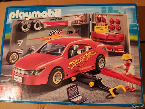 Te koop Playmobil -4321- tuning auto werkplaats, Kinderen en Baby's, Speelgoed | Playmobil, Gebruikt, Ophalen of Verzenden