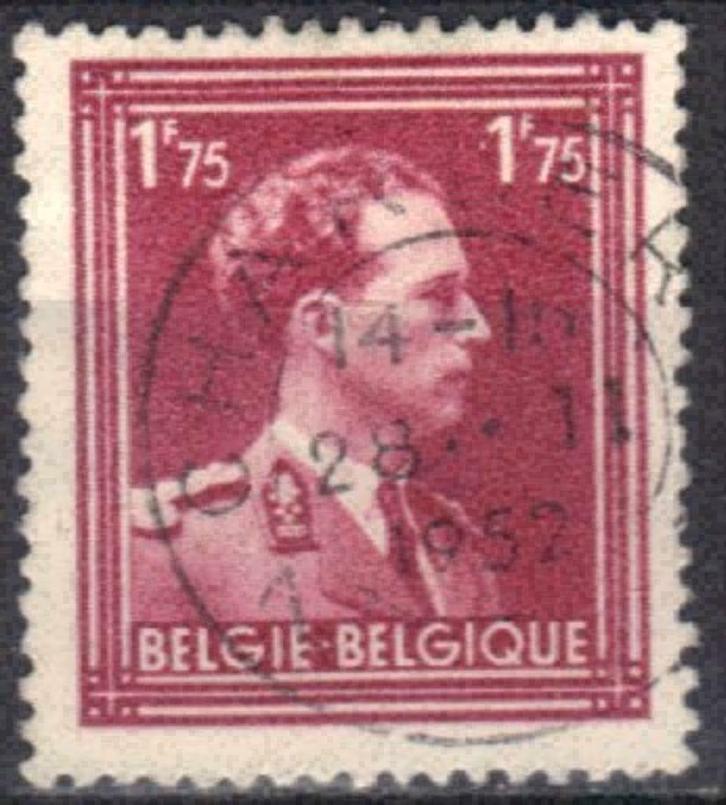 Belgie 1950 - Yvert/OBP 832 - Leopold III (ST), Postzegels en Munten, Postzegels | Europa | België, Koninklijk huis, Gestempeld