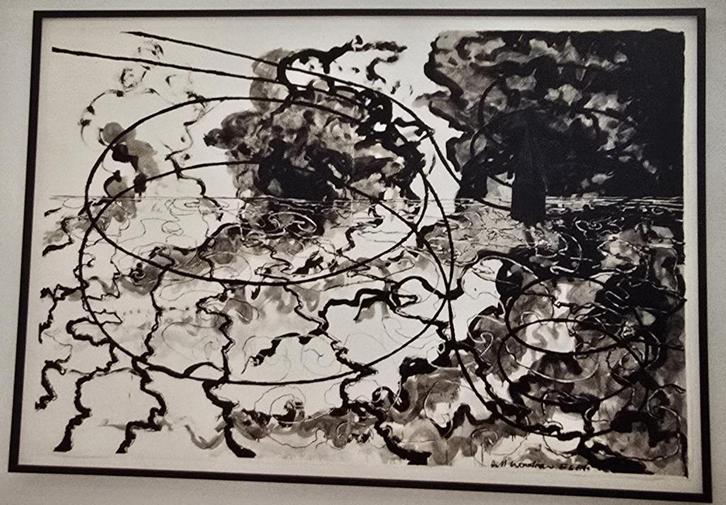 Bill Woodrow - Uniek werk van Big Bang, Antiek en Kunst, Kunst | Schilderijen | Modern, Ophalen