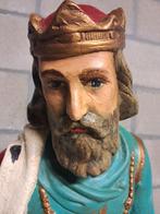 Belles grandes statues de Noël anciennes en plâtre provenant, Enlèvement