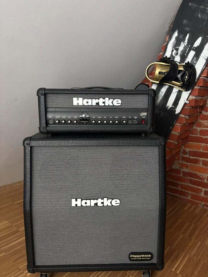 Hartke GT60 Tube Amp + GT408 Cabinet, Muziek en Instrumenten, Versterkers | Bas en Gitaar, Gebruikt, Gitaar, 50 tot 100 watt, Ophalen