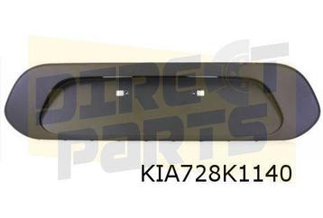 Kia Picanto (6/17-9/20) Inzetstuk achterbumper (zwart) Origi beschikbaar voor biedingen