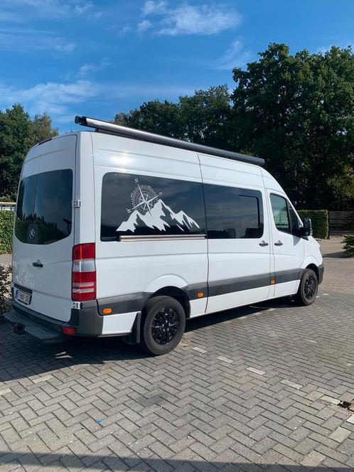 Mobiel home sprinter 94000km euro 5b, Caravans en Kamperen, Mobilhomes, Particulier, Mercedes, Koelkast, Luifel, Ophalen