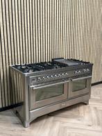 Magnifique Boretti Majestic 150cm Inox + Extracteur, Electroménager, Cuisinières, Gaz, Enlèvement ou Envoi, Plaque chauffante
