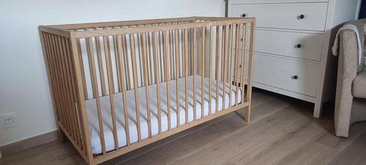 ledicantje met aerosleepmatras en toebehore, Kinderen en Baby's, Kinderkamer | Bedden, Zo goed als nieuw, Minder dan 140 cm, 70 tot 85 cm