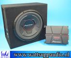 Pioneer GXT-3706 Subwoofer + versterker A3702, Auto diversen, Autospeakers, Ophalen of Verzenden, Gebruikt