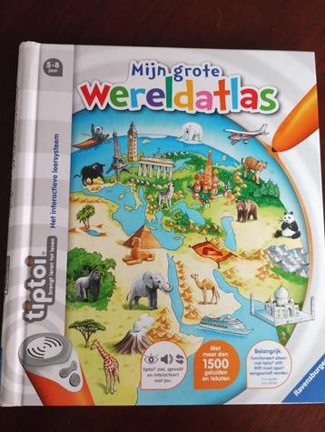 Tiptoi-boek: mijn grote wereldatlas, Enlèvement ou Envoi, Comme neuf, Langue et Lecture