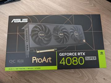 Nvidia ProArt GeForce RTX 4080 SUPER OC - Professionele pres beschikbaar voor biedingen