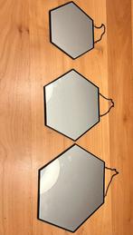 3 hexagonale spiegels, Neuf, Moins de 100 cm, Enlèvement, Moins de 50 cm