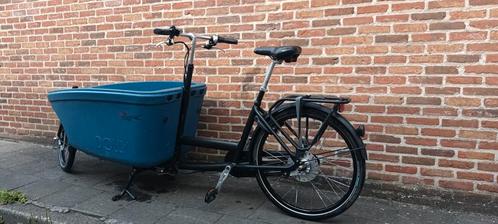 Elektrische Dolly bakfiets, Vélos & Vélomoteurs, Vélos | Vélos avec bac, Utilisé, Électrique, Bâche, Enlèvement