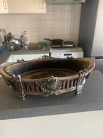 Jardinière Ancienne métal argenté, Enlèvement