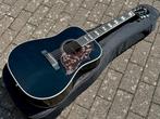 Sigma 2021 DM-SG5-BK Black “Hummingbird” + Gigbag, Ophalen of Verzenden, Zo goed als nieuw, Western- of Steelstringgitaar, Met koffer