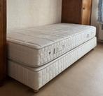 Eenpersoonsbed van 0,90 m - Boxspring- en Beka-matras, Ophalen, Gebruikt, 90 cm, Eenpersoons