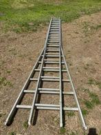 alu ladder 35 treden, Doe-het-zelf en Bouw, Ladders en Trappen, Ophalen, Gebruikt, Ladder, Opvouwbaar of Inschuifbaar