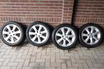 16 inch alu. velgen (4x100) + Bridgestone banden, 185/55-16, Pneus et Jantes, 16 pouces, Véhicule de tourisme, Pneus été